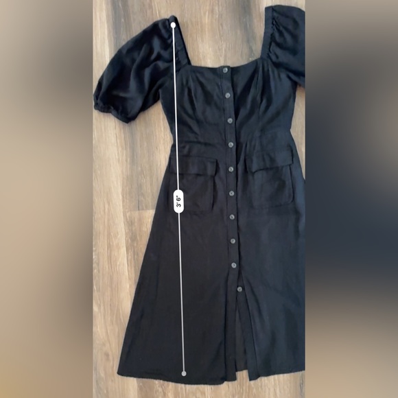 BCBG Black CottageCore Dress - Picture 11 of 12